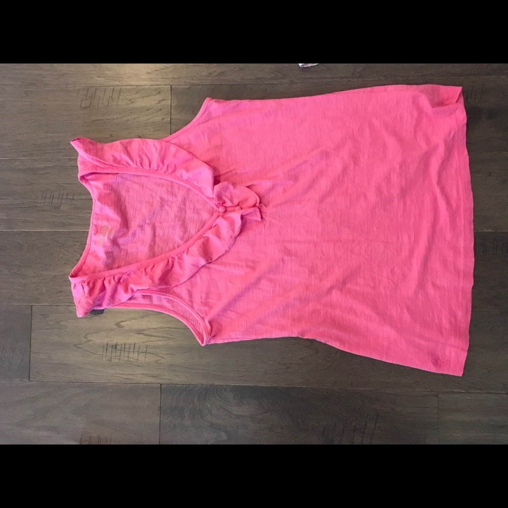 Pink lily tank